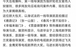 娱乐圈再出丑闻曝导演马进女演员吴优酒店里强迫扒光衣服？剧组旧闻